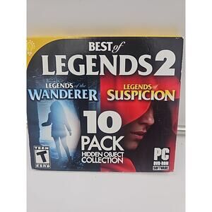 Best of Legends 2 10 Pk. DVD-ROM PC Video Game LEGENDS of the WANDERER/SUSPICION